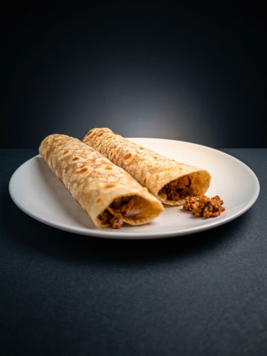 Fotografía ilustrativa de burritos para eventos